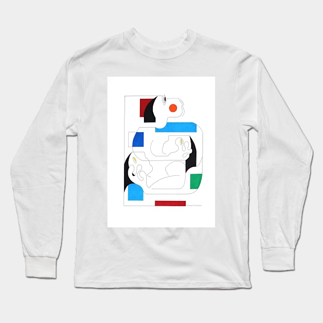 Art of Sherlock Handsaeme Long Sleeve T-Shirt by mxpublishing